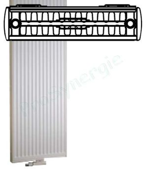 Acheter Kit de fixation au sol pour radiateur - Blanc de Kermi