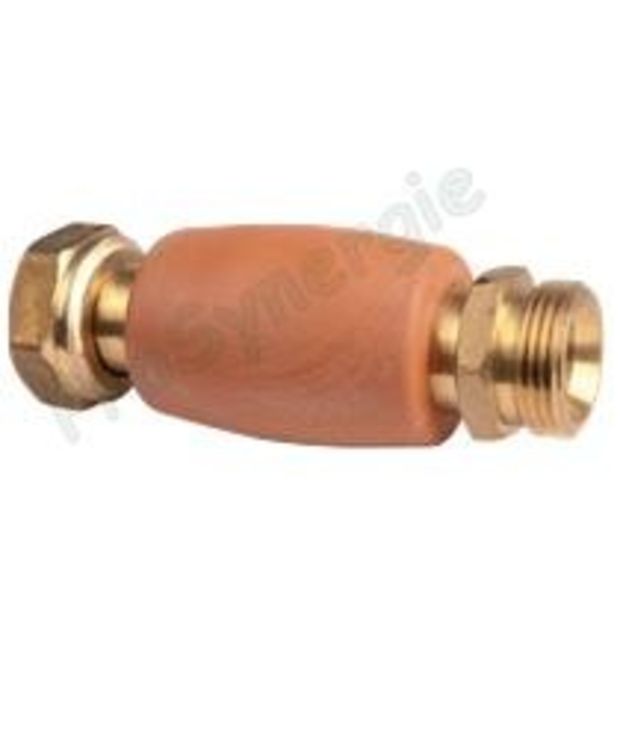 Raccord isolant amovible Gaz MF (écrou) Ø 20/27 (3/4´´) sphéro-cônique