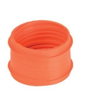 Joint silicone rouge à double lèvre pour tuyau Inox 316 Rigidten