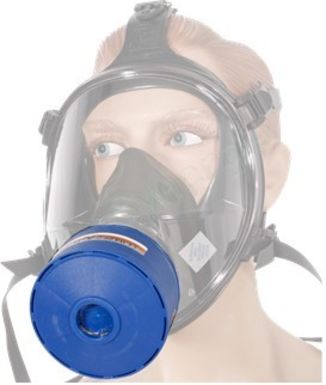 Cartouche filtrantes pour masques de protection - à visser