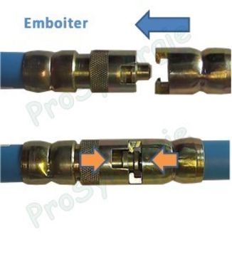 Canne de ramonage Fibroflex Ø 9mm (12X175)