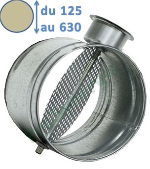 Servomoteur de registre pour la ventilation et l'extraction d'air : vannes  à clapet en 230v et 24v