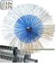 Brosse combinée pour entretien réseau ventilation Ø 315 et Ø 550 mm (12 x 175)