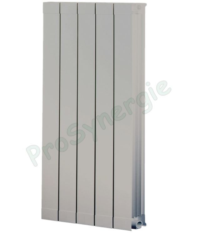 Elément radiateur vertical aluminium Global OSCAR largeur 80mm - Hauteur 900 à 2000mm