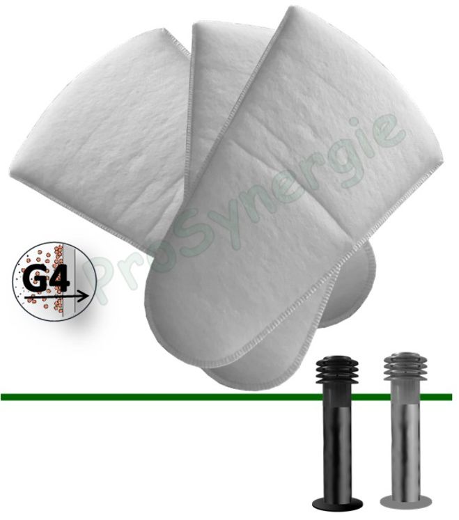 Filtre à poche cylindrique type G4 pour borne Élégance+ de puits géothermique Ø 692 mm