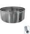 Embout de finition Inox pour flexible TEN simple peau Ø 350/356 mm