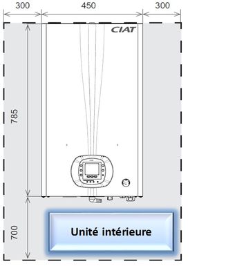 Pompe à Chaleur Yuna Ii Bi Bloc Split Inverter Air Eau