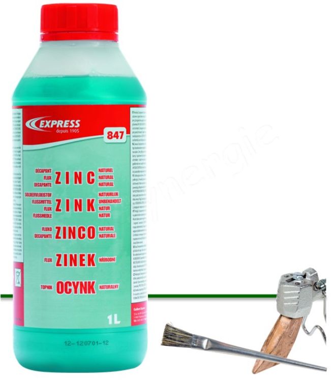 Flux super décapant pour zinc - flacon 1 Litre