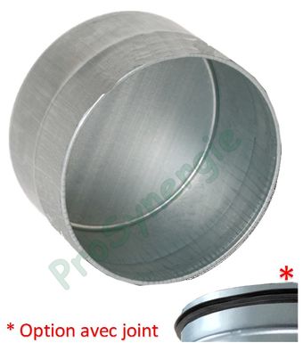 Bouchon de condensation Mâle gris -Diamètre 150