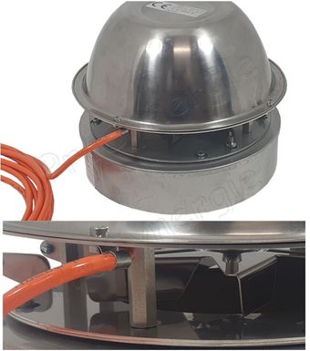 Ventilateur d'aspiration électrique anti-refoulement - Cheminées