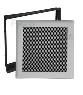 Grille avec cadre blanc grille blanche 500 x 200mm