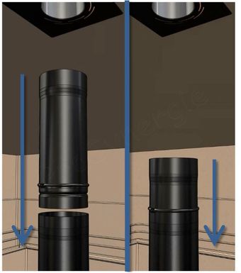RANRAO Kit de corde de poêle noire pour poêle à bois - 10/12 mm - 2 m de  long - Joint de porte pour cheminées et cheminées