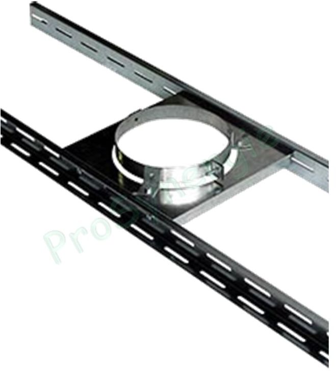 Support plancher pour Iso DP Ø int 230 - Ø ext 296 mm