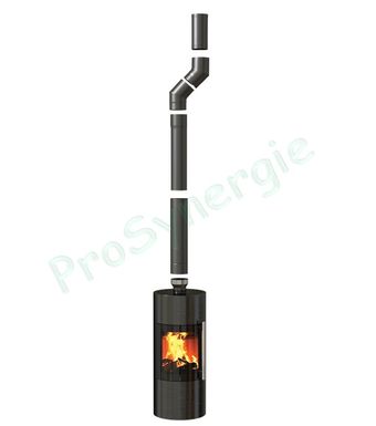 Kit d'extension de cheminée antirouille, tuyau coudé pour chauffage de  l'eau, accessoires pour l'extérieur - AliExpress