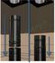 Tuyau de poêle coulissant (dans autre tuyau +bague blocage) acier 0,7mm émaillé noir mat Ø 130mm longueur 50cm (de 6 à 36cm utile)