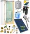 Pack solaire complet pour préparateur Eau chaude sanitaire avec résistance électrique d´appoint Capacité 200L comprenant 2 capteurs solaires avec kit de fixation inclus pour toiture tuiles