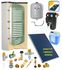 Pack solaire complet pour préparateur Eau chaude sanitaire avec soutien primaire Capacité 200L comprenant 2 capteurs solaires avec kit de fixation inclus pour toiture tuiles