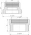 Raccord laiton d'adaptation + joints pour module hydraulique