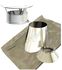 Kit S/Rampant - Conduit cheminée Isolé (Duoten) hauteur utile 1,445 mètres Int./Ext. = Inox 304 / (I 304 ou Galva) - Øint/ext 200/250mm