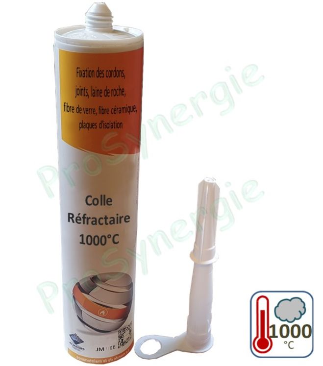 Colle Réfractaire Haute Température 1000°C - Tube 310 ml