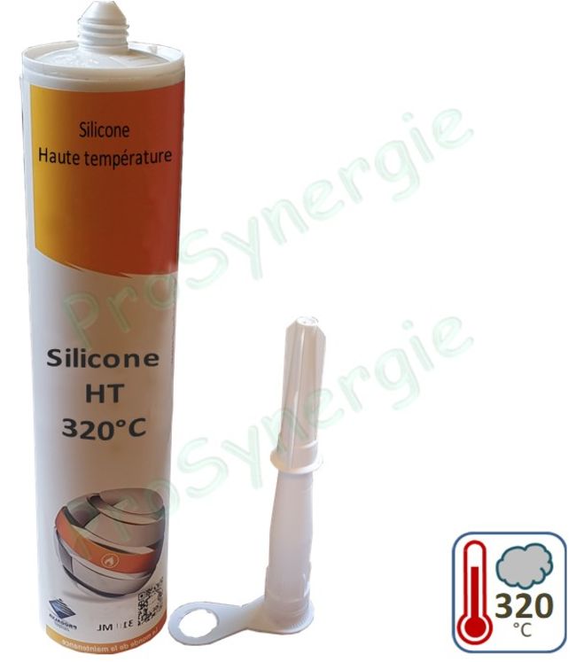 Silicone Haute Température 320°C - Cartouche 310 ml