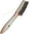 Brosse à manche acier, inox ou nylon - Longueur 280 mm - Brosse 130 x 25 mm