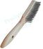 Brosse à manche acier, inox ou nylon - Longueur 280 mm - Brosse 130 x 25 mm