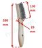 Brosse à manche acier, inox ou nylon - Longueur 280 mm - Brosse 130 x 25 mm