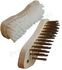 Brosse à main violon acier ou nylon - Brosse 150 x 40 mm