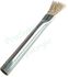 Pinceau laiton sur tube Ø 13mm - Longueur 150 mm - Brosse 20 x 5 mm