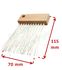 Pinceau peigne - Longueur 115 mm - Brosse largeur 70 mm