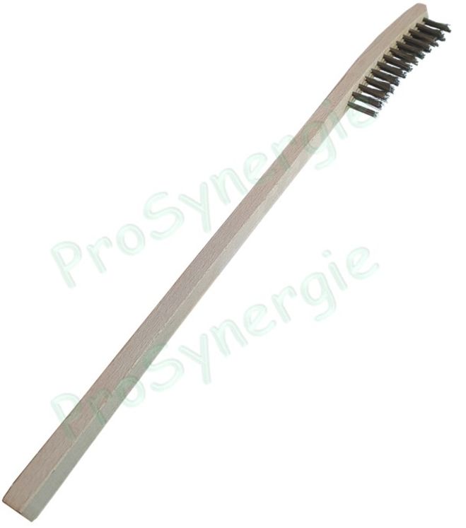 Brosse radiateur acier - Longueur 400 mm - Brosse 105 x 15 mm