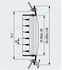GCDD - Grille de diffusion d'air double déflexion acier galva ou peint pour conduits circulaires