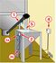 Système de transfert de Pellet/Granulés par Vis sans fin longueur de 1,5 à 6 mètres, tube souple de livraison avec gestionnaire contrôleur de niveau + 2 sondes (débit jusqu´à 40kg/h