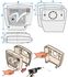 Control Panel Drive - Contrôleur et gestionnaire 230 Vac (centrale d´aspiration, doseur, buse cassette ou taupe, sondes de niveau, alarme...) pour système pneumatique de transfert de granulés