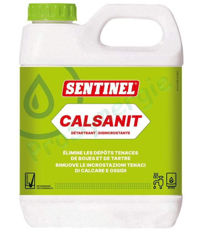 CalSanit - CalSanit - Détartrant sanitaire - Bidon de 1 litre