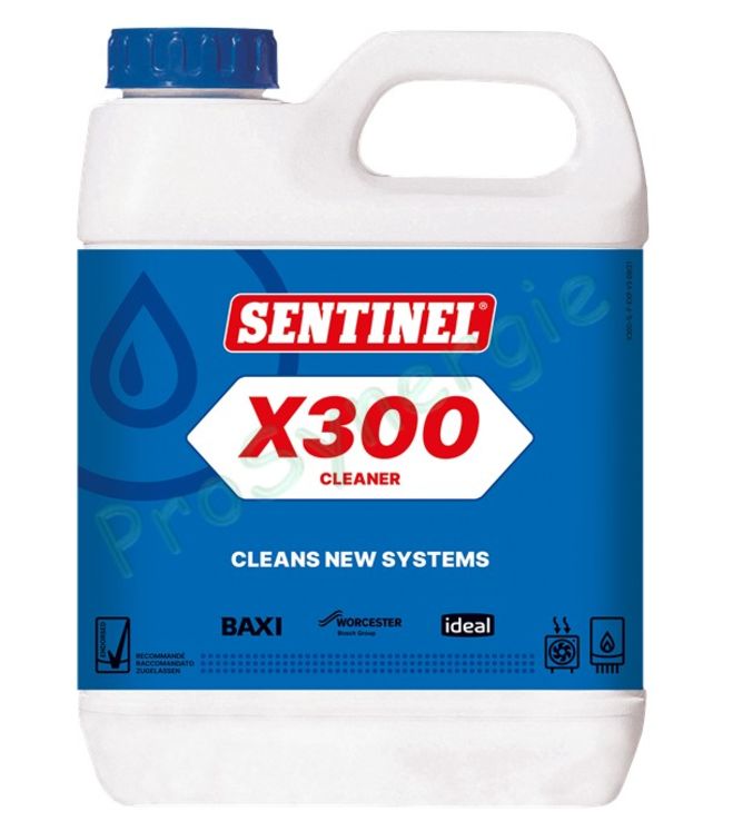 X300 - Nettoyant universel chauffage central - Bidon de  1 litre