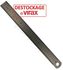 Déstockage - Réglet métalique souple long x larg x ép 300x30x1,2 mm gradué sur 2 faces