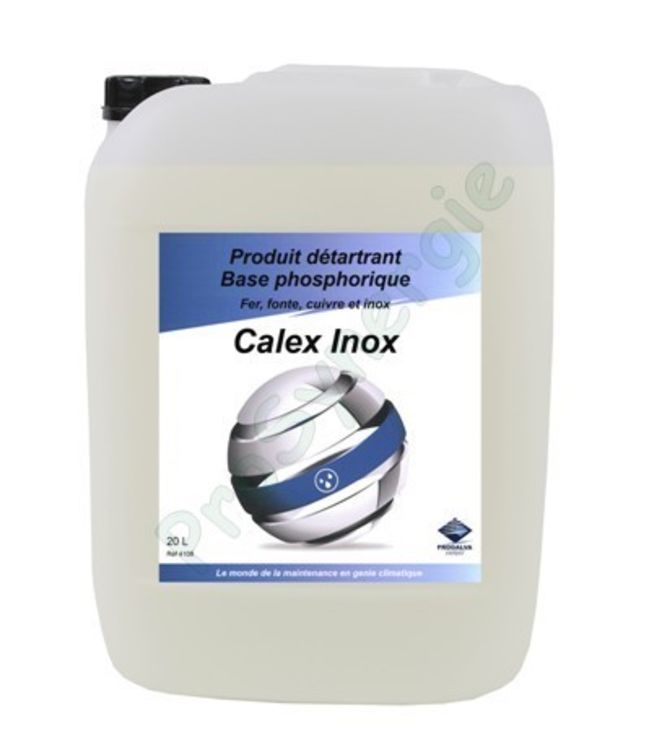 Bidon de 5 L de Détartrant à base d´acide phosphorique Calex Inox