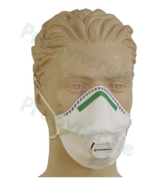 Masque anti-poussière avec soupape - FFP3 - Unité